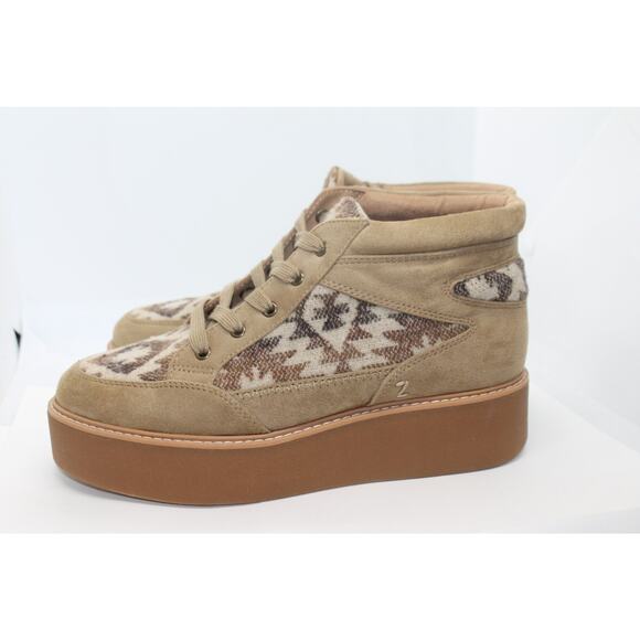 Zodiac Siona Platform Lace Up Ankle Boots sz 9.5M - Picture 1 of 5